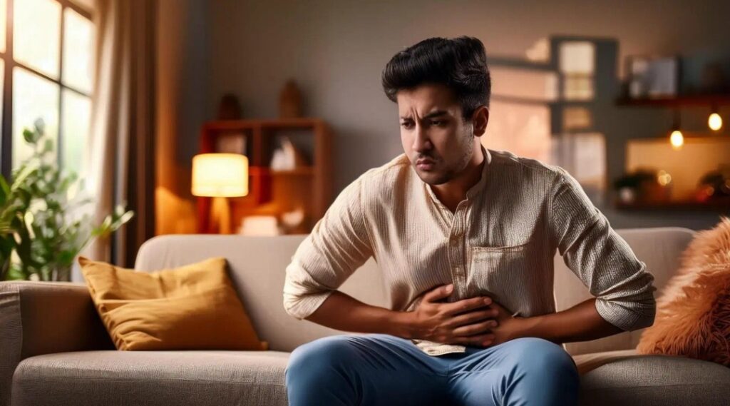 SIBO gyanú esetén jelentkező hasi fájdalom és puffadás otthoni környezetben